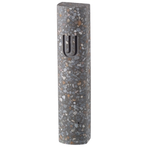 Light Gray Stylish Spotted Mezuzah