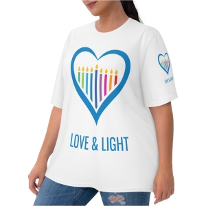 Love & Light Women's Hanukkah T-Shirt