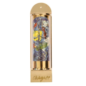 Marc Chagall 12 Tribes Mezuzah – Dan (Limited Edition)