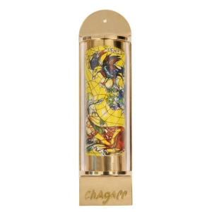  Limited Edition Marc Chagall Mezuzah - 12 Tribes Hadassah Windows - Naphtali