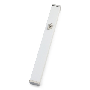 Outdoor Large Aluminum Mezuzah Case - Choice of Colors