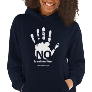 No To Antisemitism Unisex Hoodie