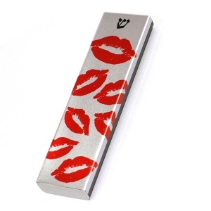 Ofek Wertman Kisses Aluminium Mezuzah