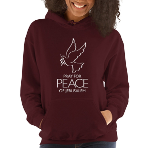 Pray for the Peace of Jerusalem Hoodie - Unisex