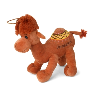 Large Jerusalem Plush Camel Car Hanging