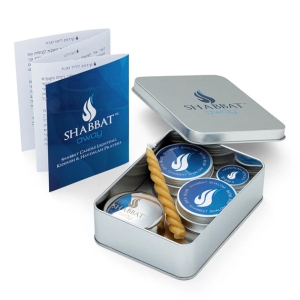 Shabbat Journey Travel Kit in a Tin