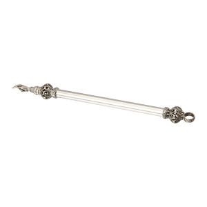 Traditional Sterling Silver Torah Pointer With Filigree Design
