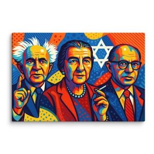 The Founding Generation Canvas Wall Art