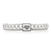 925 Sterling Silver Men's Bracelet with Soulmate Pendant