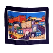 Multicolored Jerusalem Challah Cover By Jordana Klein
