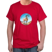 Israel T-Shirt - Ein Gedi Ibex - Dead Sea. Variety of Colors