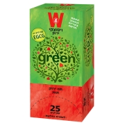 Wissotzky Green Tea with Strawberries