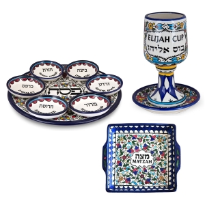 Passover Seder Set By Armenian Ceramics