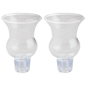 Hourglass-shaped Oil Cup Holder for Shabbat - Pair