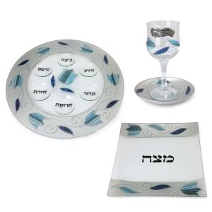 Blue Tulip Passover Essentials Seder Set by Lily Art 