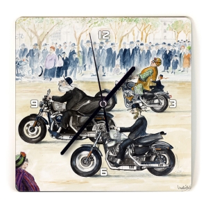 Martin Holt Jewish Humor Wall Clock – Harley Davidson
