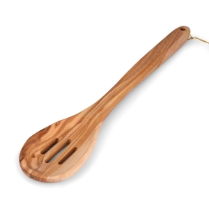 Olive Wood Slotted Spoon 