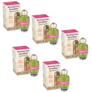 Collection of "Queen Esther" Anointing Oils (10 ml): Buy Four, Get The Fifth For Free!