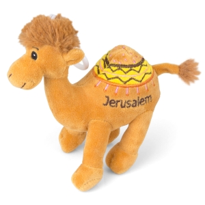 Plush Camel Car Hanging - Jerusalem