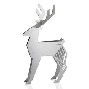 Wallaby Stainless Steel Deer Jewelry Holder / Organizer / Sculpture