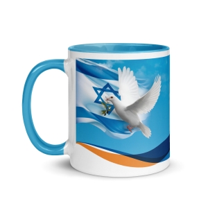 Israel and Dove Mug