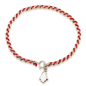 Red String Hamsa Kabbalah Bracelet