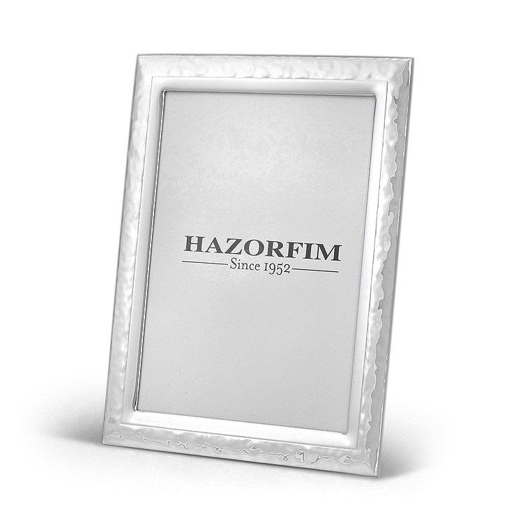 Hazorfim Silver Plated Photo Frame - Hammered - 1