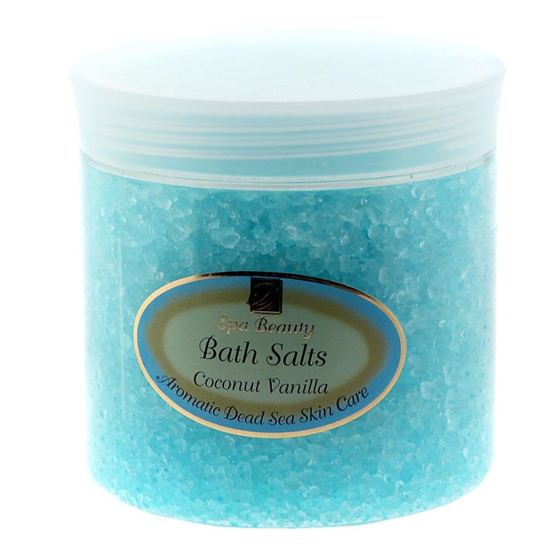  Aromatic Dead Sea Bath Salt.  Coconut Vanilla - 1