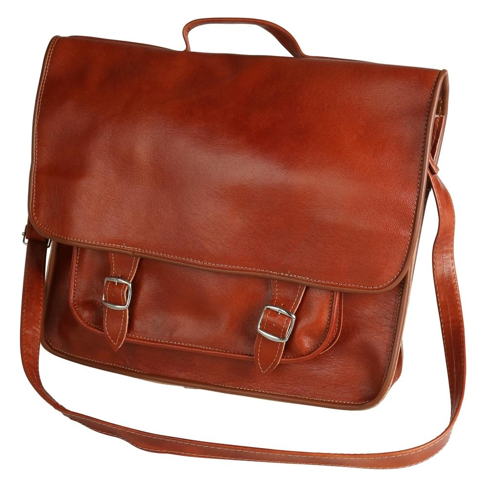 Deluxe Handmade Leather Commuter Bag - 1