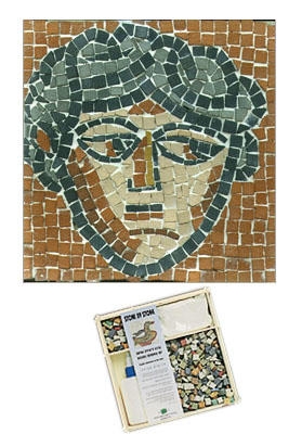  Do-It-Yourself Mosaic Kit - Face - 1