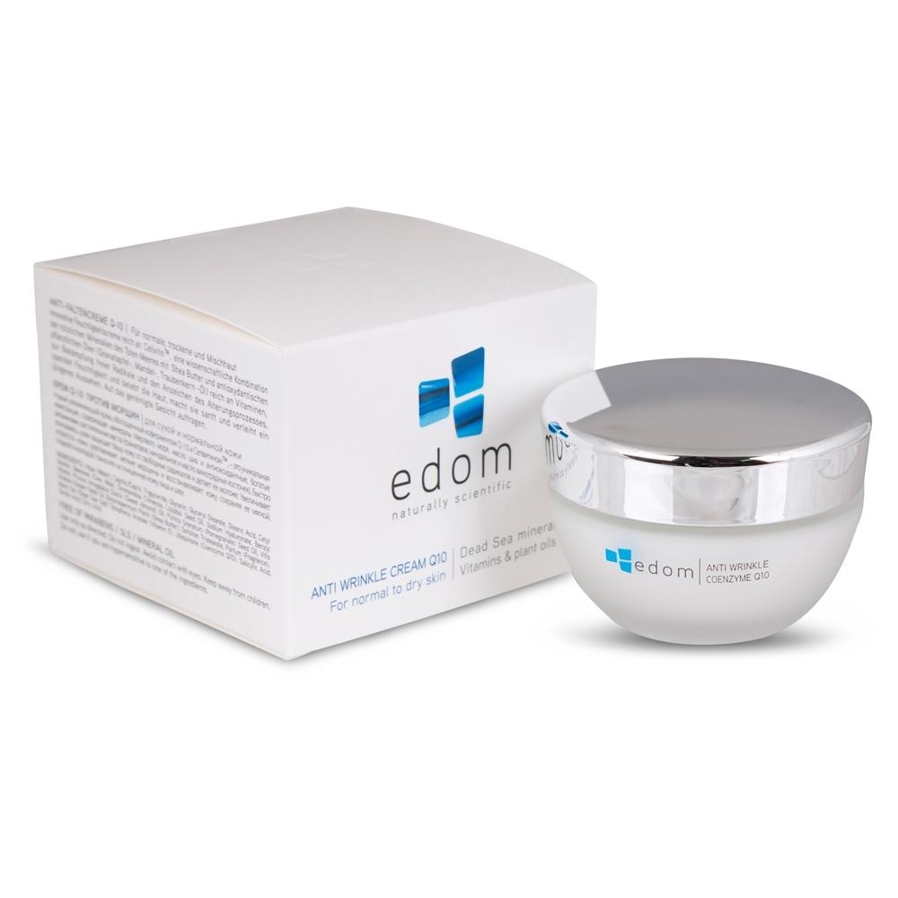 Edom Dead Sea Mineral Anti Wrinkle Cream Q10 (for normal to dry skin) - 1