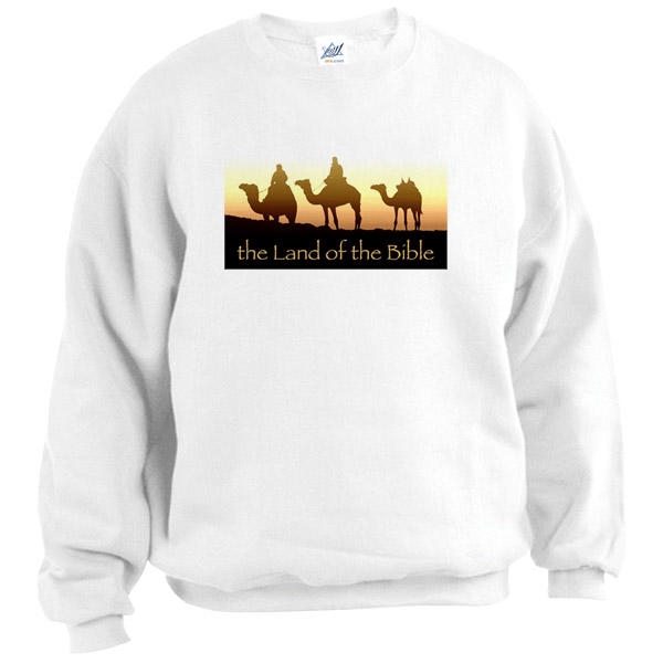  Israel Sweatshirt - Camel Caravan. White - 1