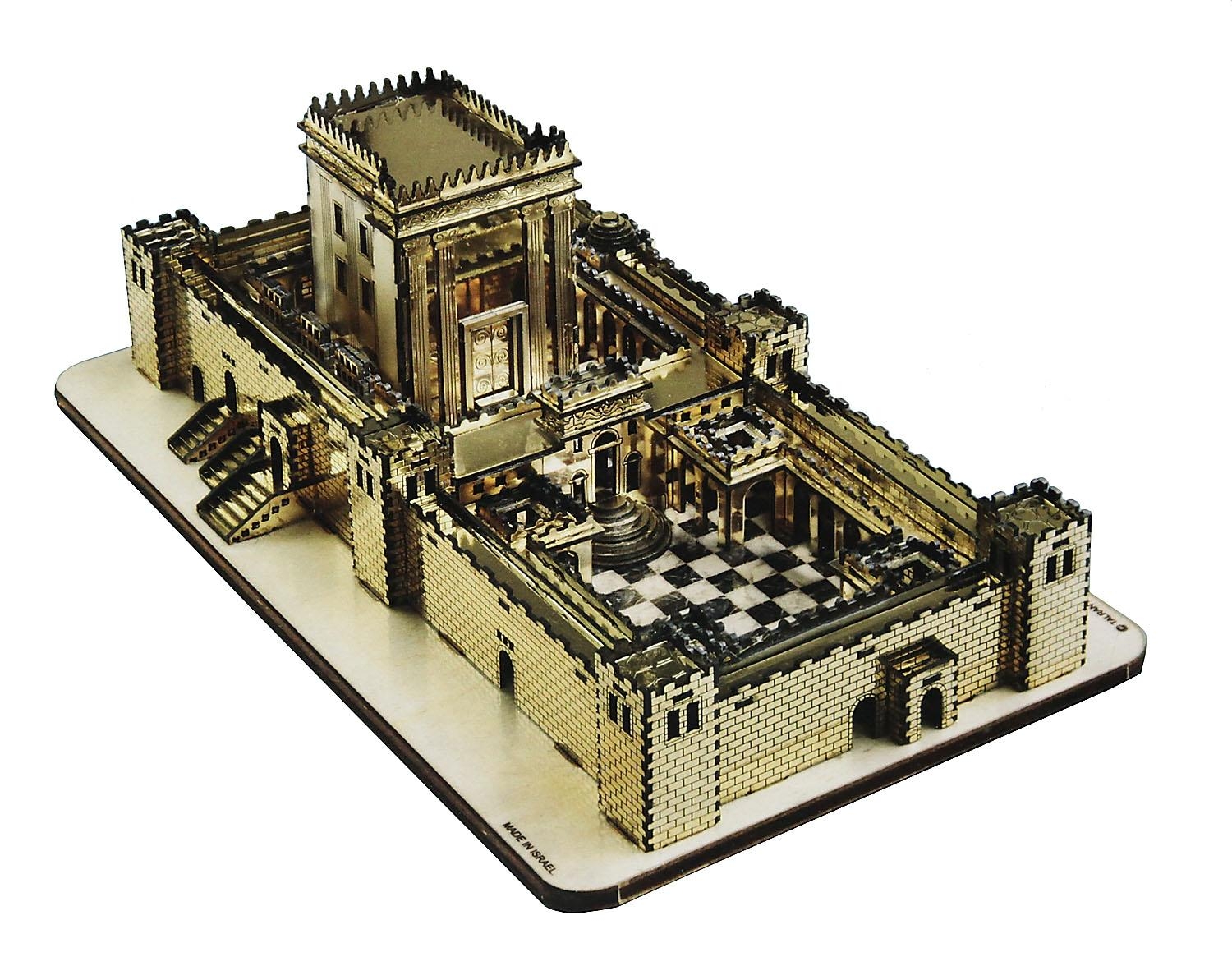Jerusalem Golden Temple Laser Cut Model - 1