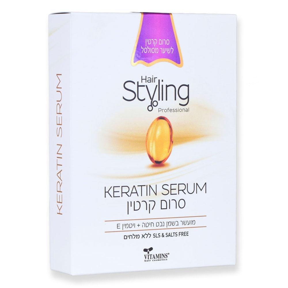 Keratin Serum For Curly Hair - 1