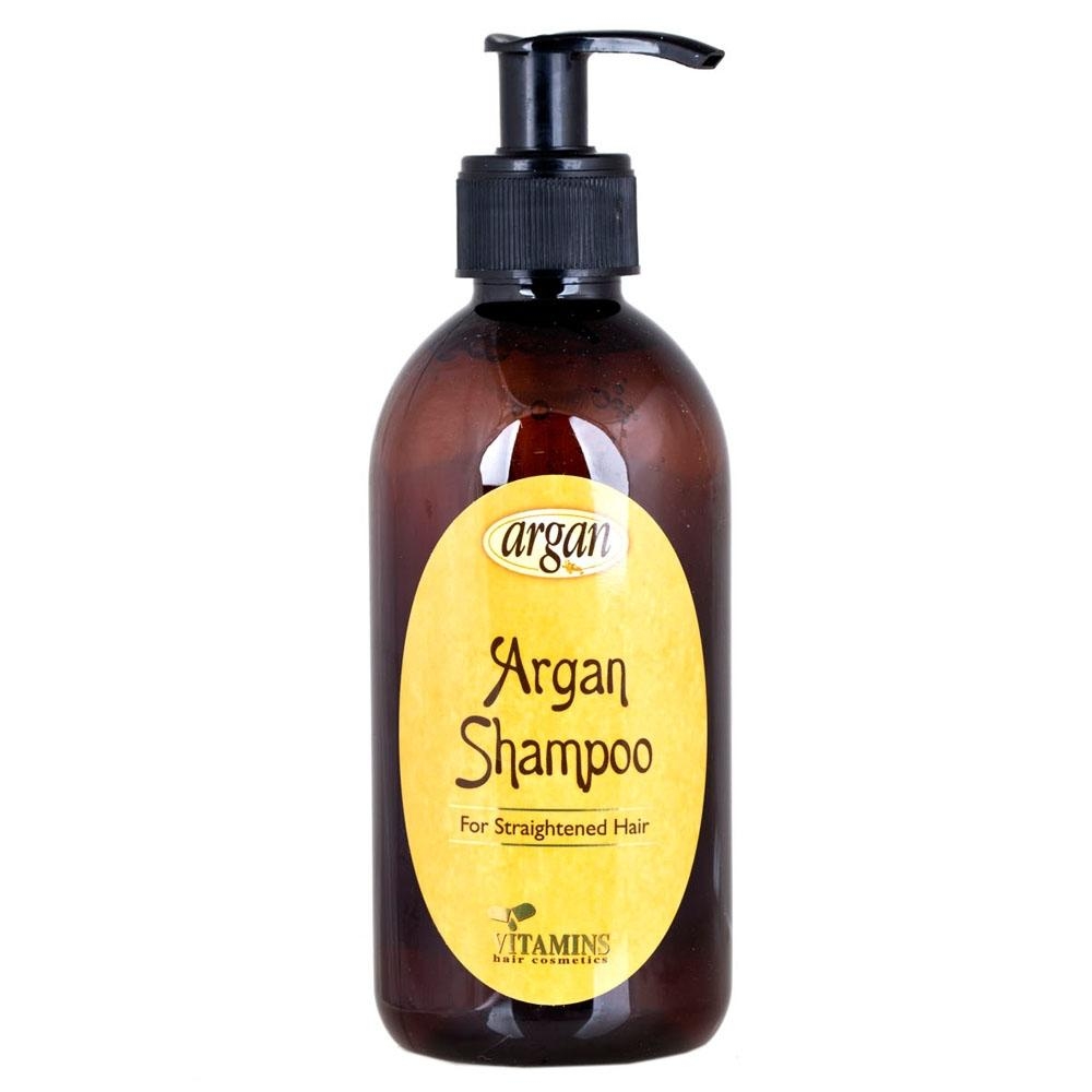 Natural Moroccan Argan Oil: Shampoo For Straightened Hair - 1