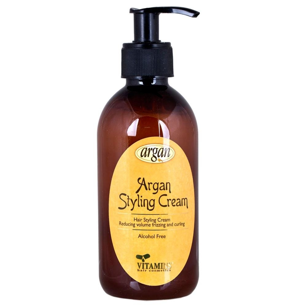 Natural Moroccan Argan Oil: Styling Cream - For Curly Hair - 1