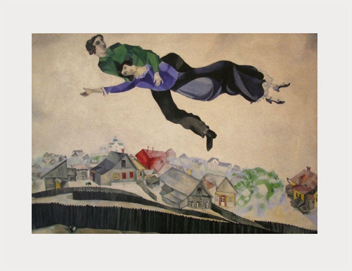  Over the Town. Marc Chagall (Poster) - 1
