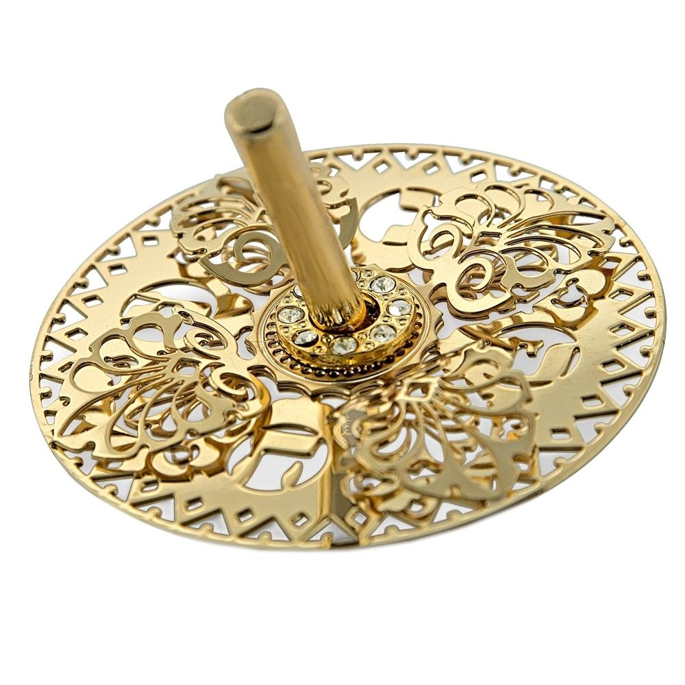 Yealat Chen 24K Gold Plated Dreidel - Ornament - 1