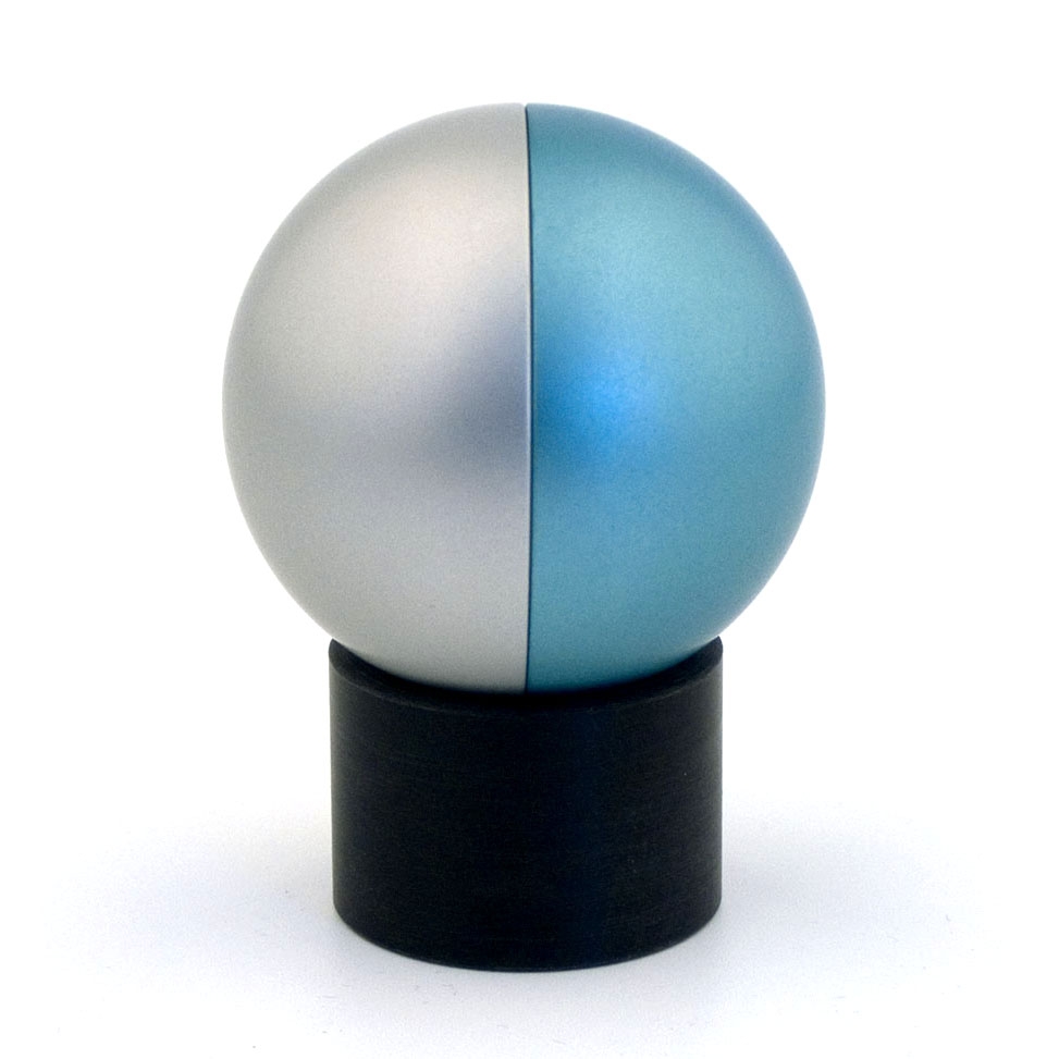 Aluminum Sphere Travel Candle Holders - Variety of Colors. Agayof Design - 1