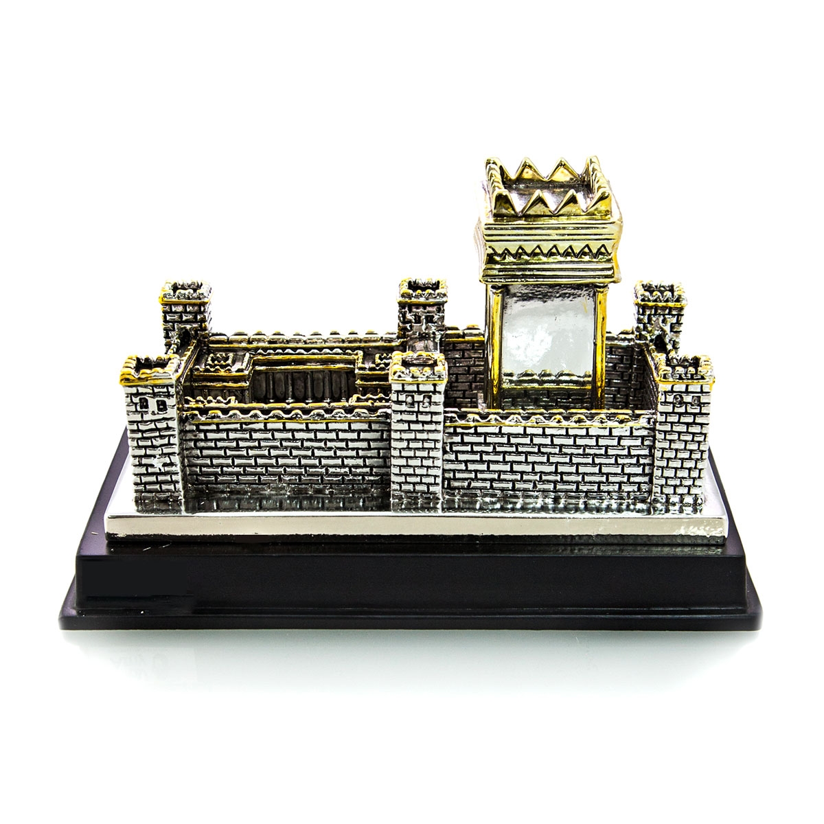 Jerusalem Holy Temple Silver-Plated Miniature - 1