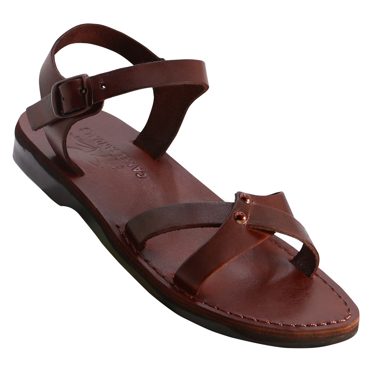 Amzi Handmade Leather Women's Sandals (Choice of Colors) - 1
