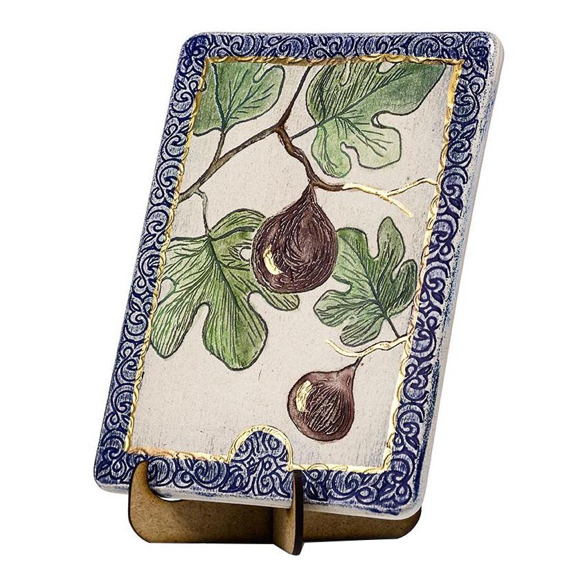 Art in Clay Handmade Ceramic Seven Species – 'Figs' Wall Hanging - 1
