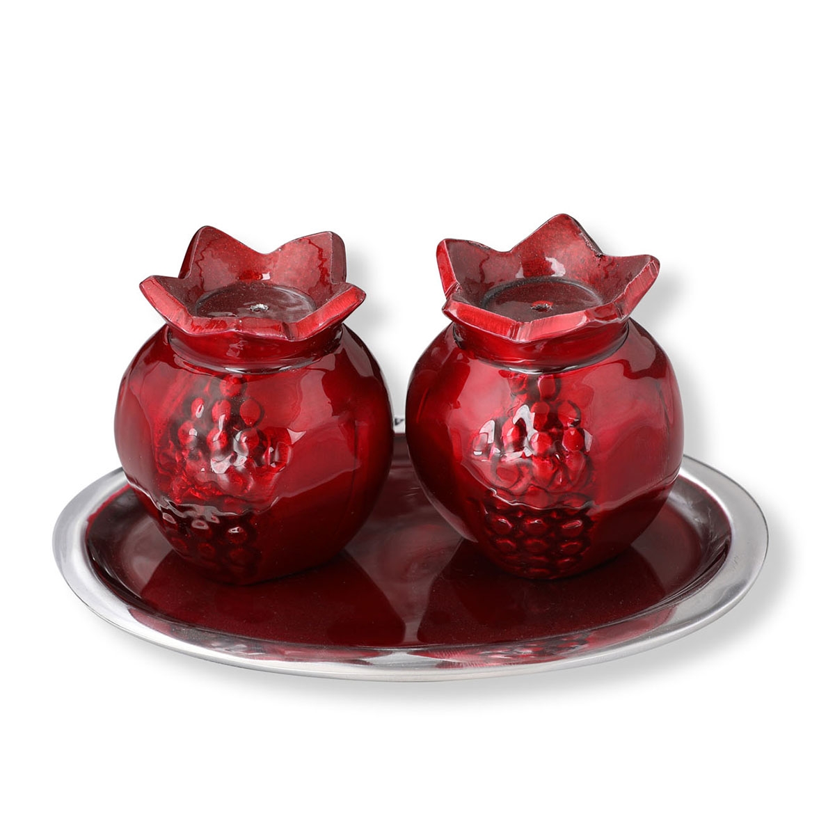 Pomegranate Salt and Pepper Shakers - 1