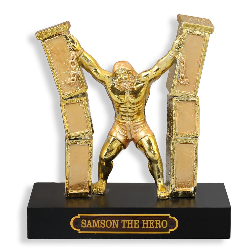 Samson the Hero Golden Miniature - 1