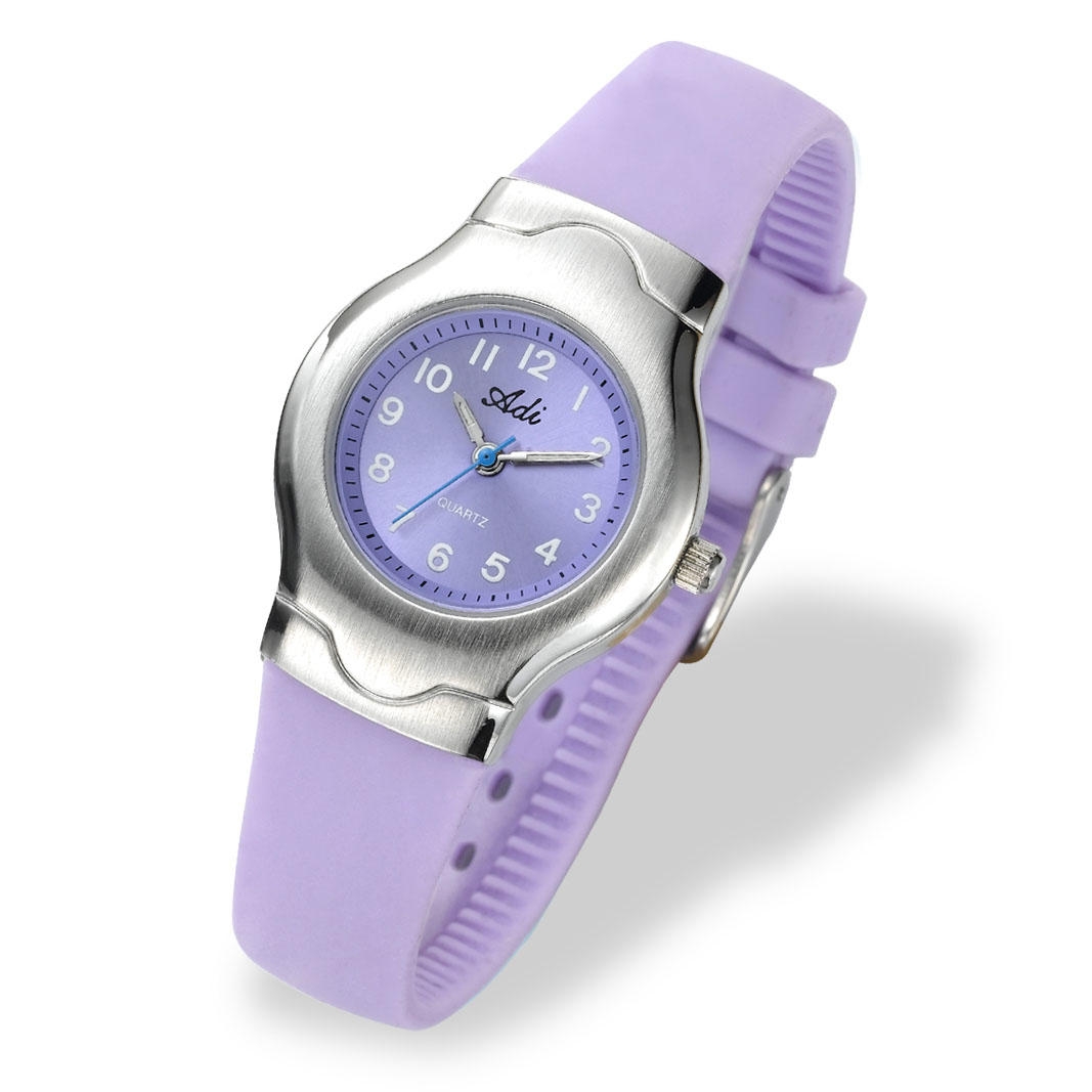 Purple Silicone Watch by Adi - 1
