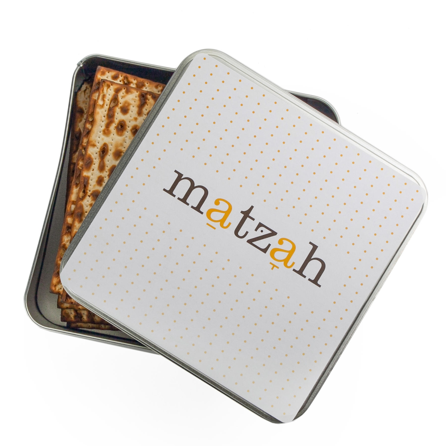 Barbara Shaw Matzah Tin Storage Box - 1
