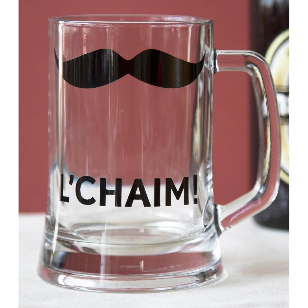 Barbara Shaw L'Chaim! (Cheers!) Beer Mug - English - 1