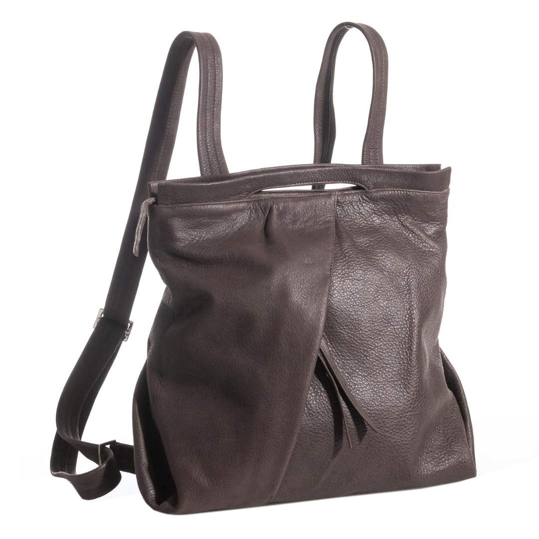 Bilha Bags Walnut Flora Fold Backpack  - 1