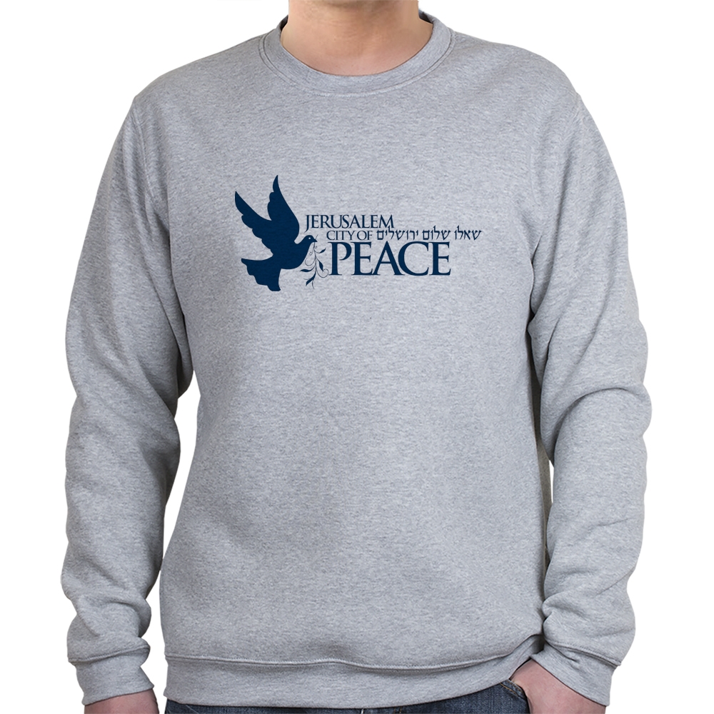 Jerusalem City of Peace Sweatshirt (Choice of Colors) - 1