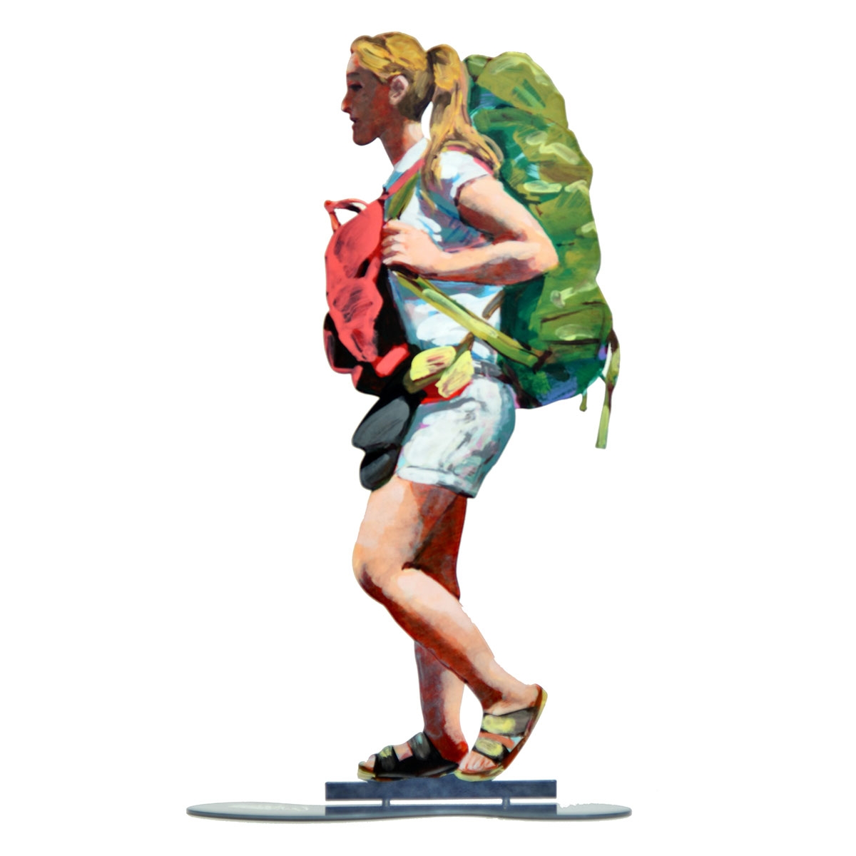 David Gerstein Freestanding  Sculpture – World Traveler - 1